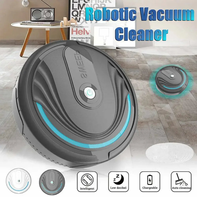 Xiaomi 5-in-1 Home Automatic Floor Robot Mini Intelligent Wireless Vacuum Cleaner Usb Rechargeable Wet And Dry Home Sweeper